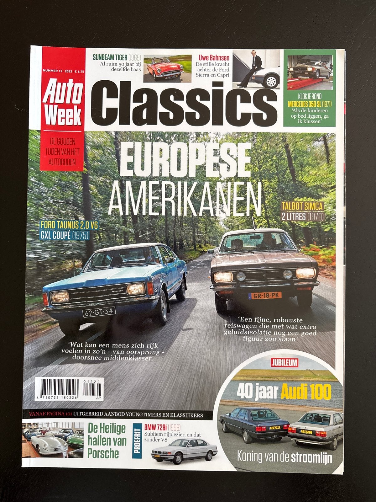 AutoWeek Classics: Europese Amerikanen, Audi 100, Porsche, Boeken, Verzenden, Nieuw, Algemeen
