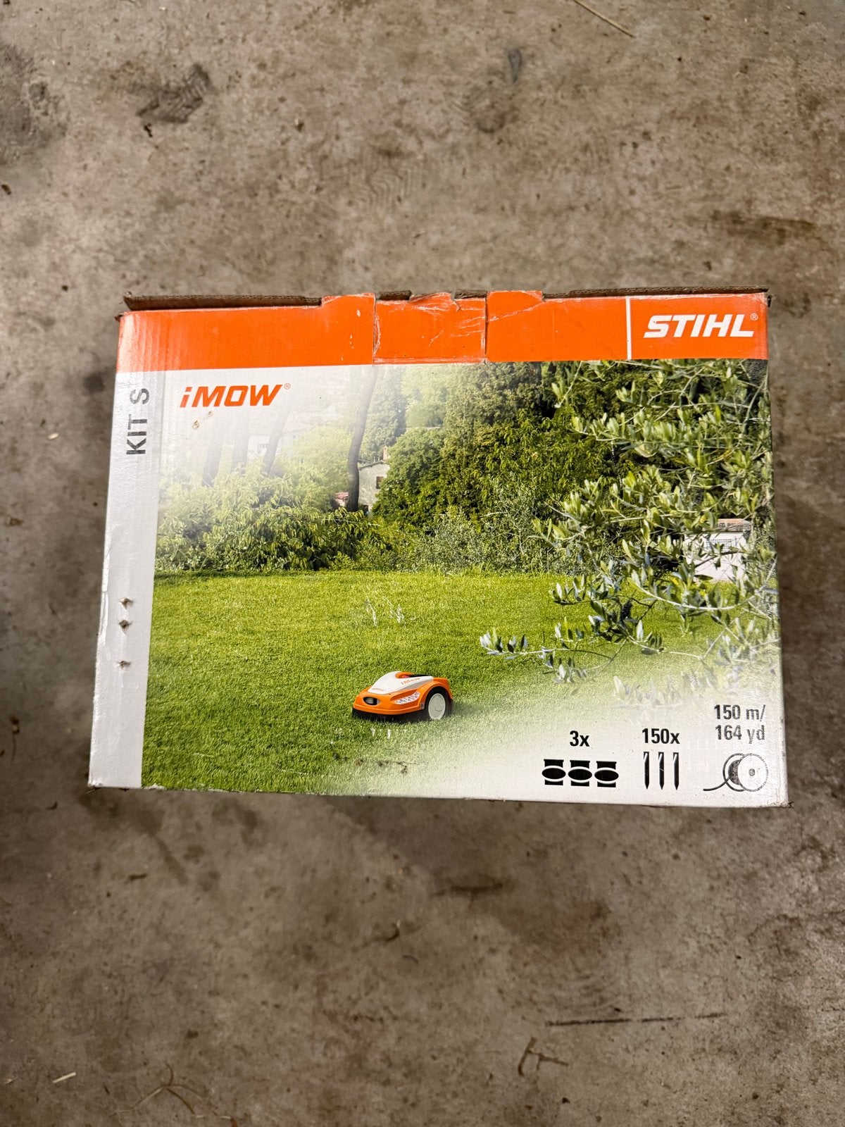 Stihl iMow robotmaaier installatiekit S - Nieuw in doos, Tuin en Terras, Cirkelmaaier, Minder dan 30 cm, Accu-grasmaaier, Nieuw