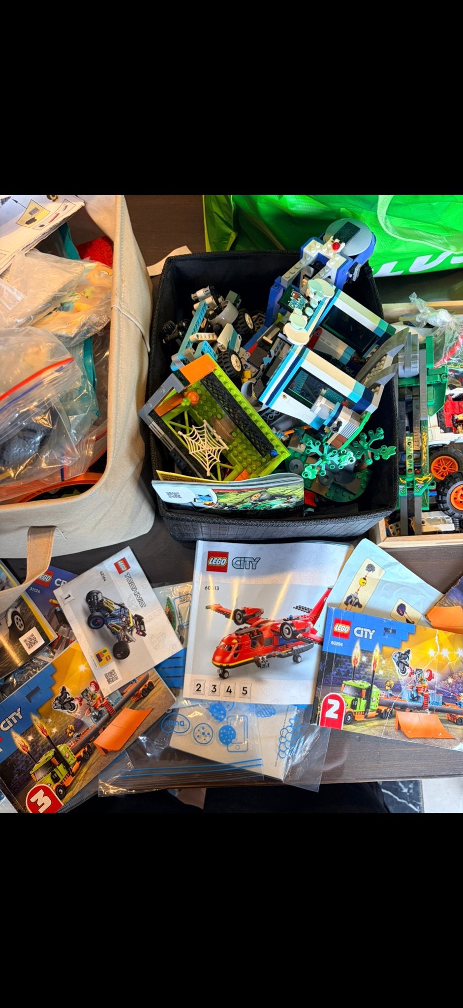 Foto 5 van Grote verzameling LEGO sets met instructieboekjes
