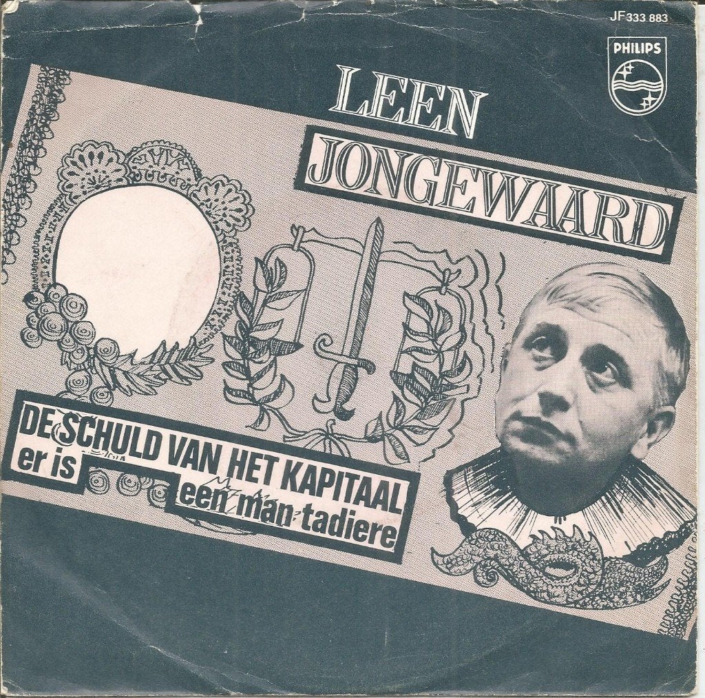 Leen Jongewaard – De Schuld Van Het Kapitaal (1967), Cd's en Dvd's, Gebruikt, Fotohoes, 7 inch, Ophalen of Verzenden