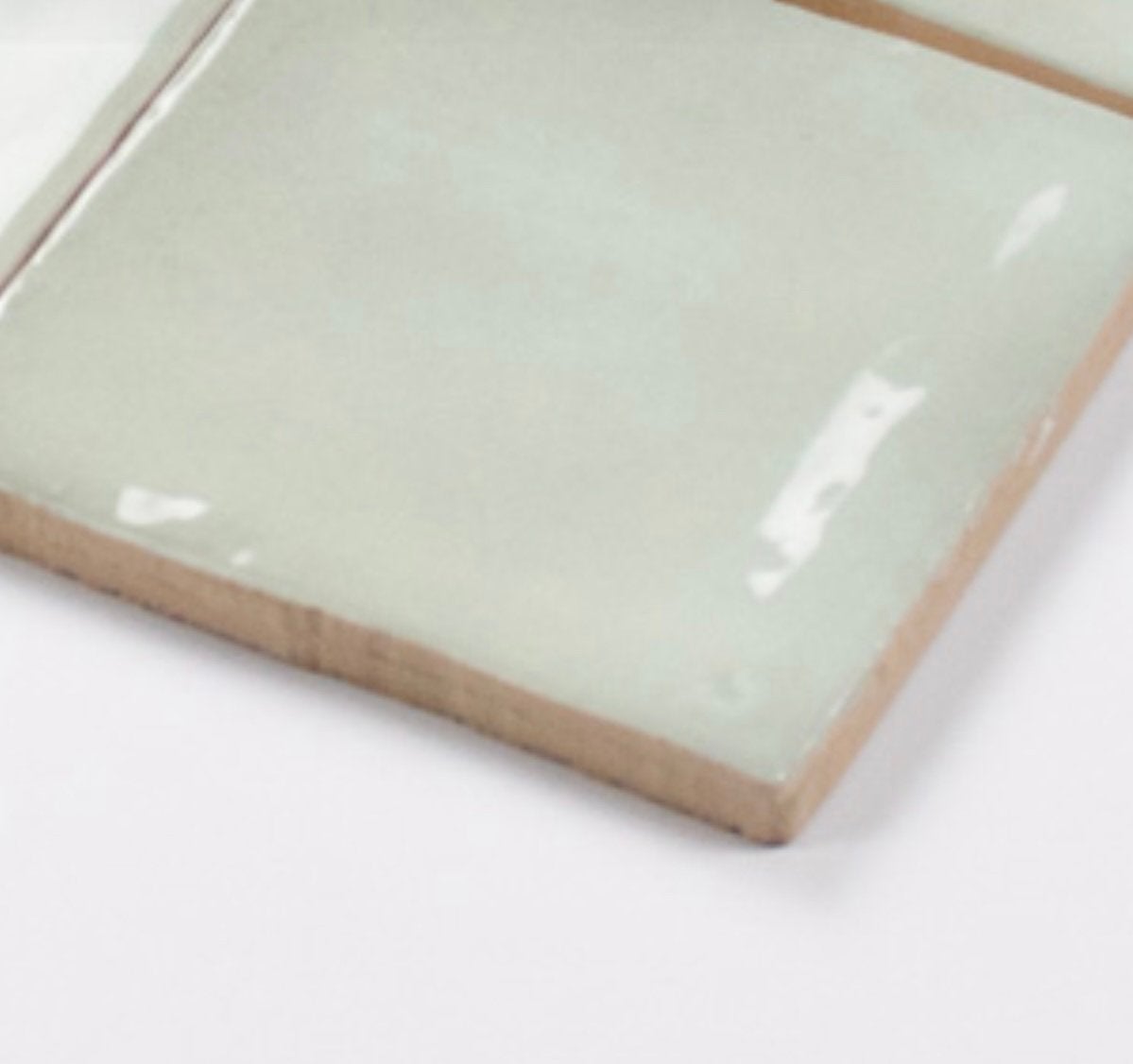 Tegeltjes 10x10 cm licht groen, Verzenden, Zo goed als nieuw