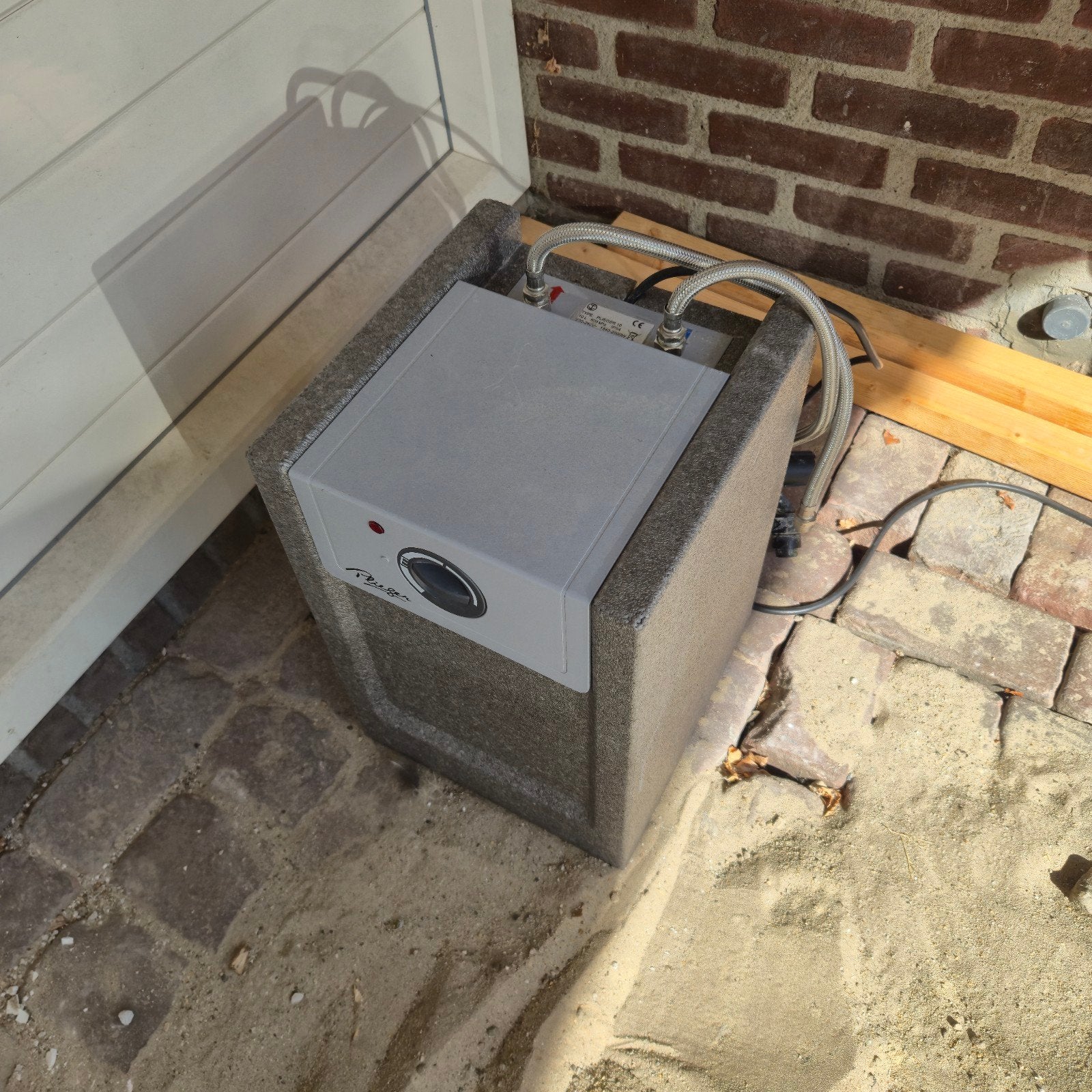 Plieger 10 liter boiler - Zo goed als nieuw, Zo goed als nieuw, Minder dan 20 liter, 3 t/m 5 jaar oud, Boiler