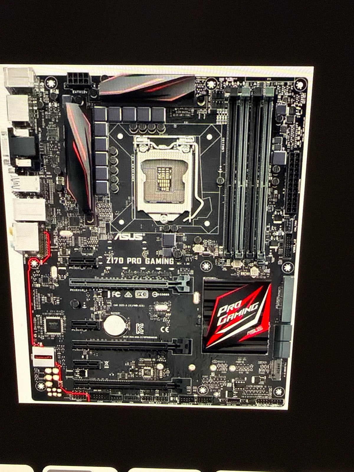 ASUS Z170 Pro Gaming Moederbord - Zo goed als nieuw, Ophalen of Verzenden, Zo goed als nieuw, Intel, DDR4