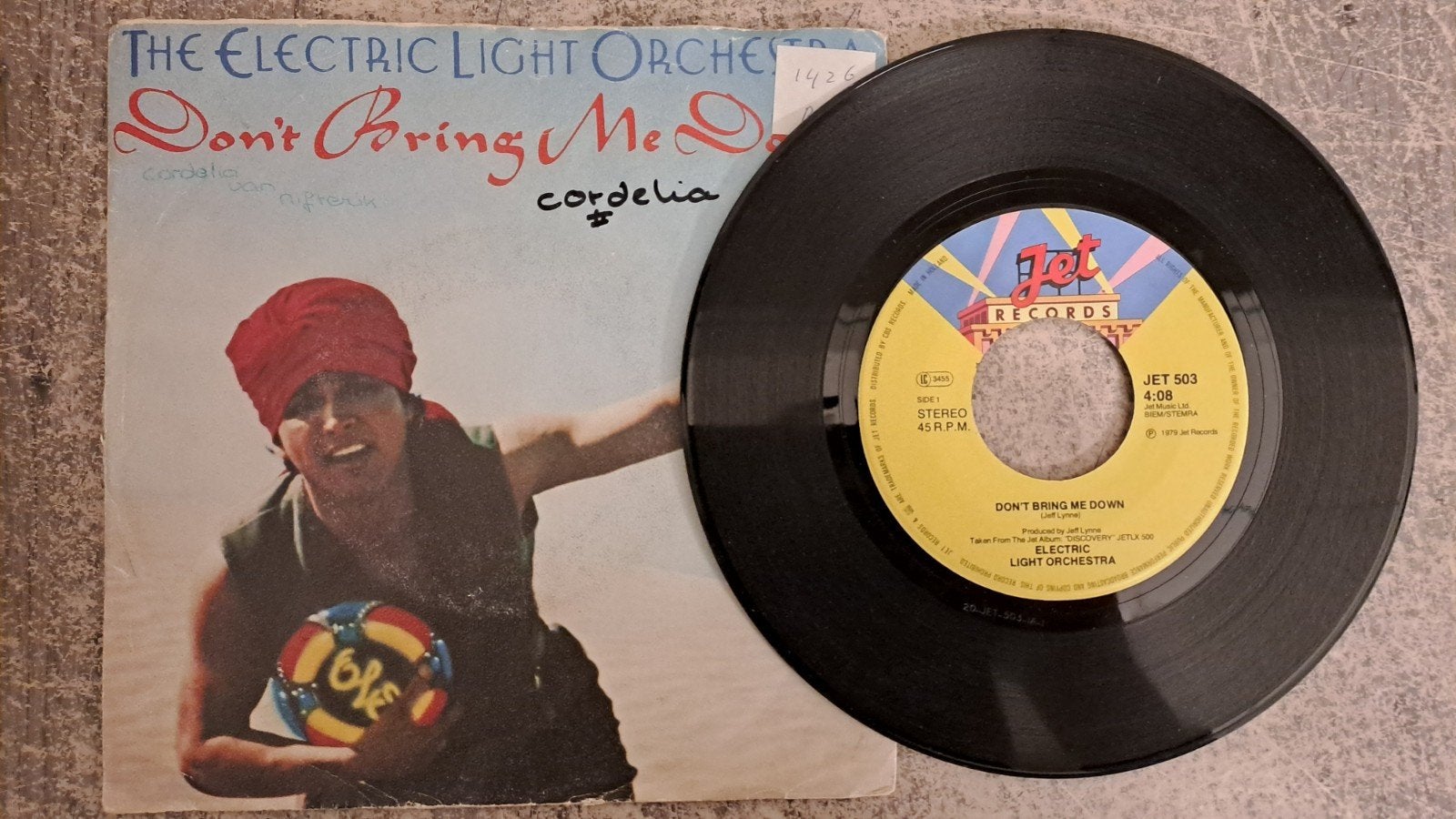 the Electric light orchestra  - don't bring me down, Gebruikt, 7 inch, Pop, Fotohoes