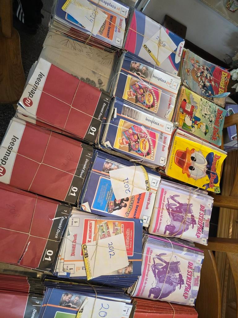 Grote collectie Donald Duck, Meerdere stripboeken, Ophalen of Verzenden, Gelezen, Walt Disney
