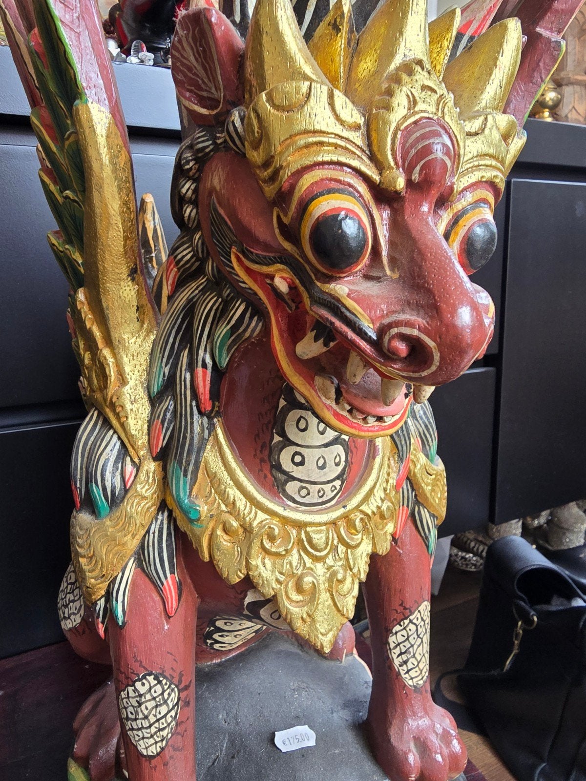 Singha, Singa, Bali, Indonesië, Indisch, Antiek en Kunst, Ophalen
