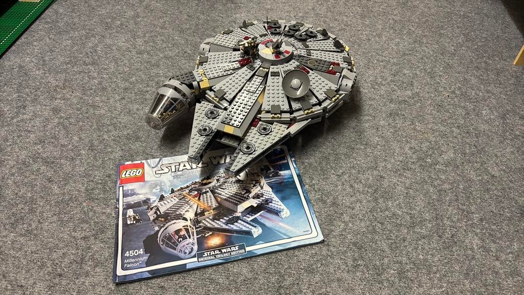 Lego 4504: millennium falcon, Ophalen, Gebruikt, Star Wars, Lego
