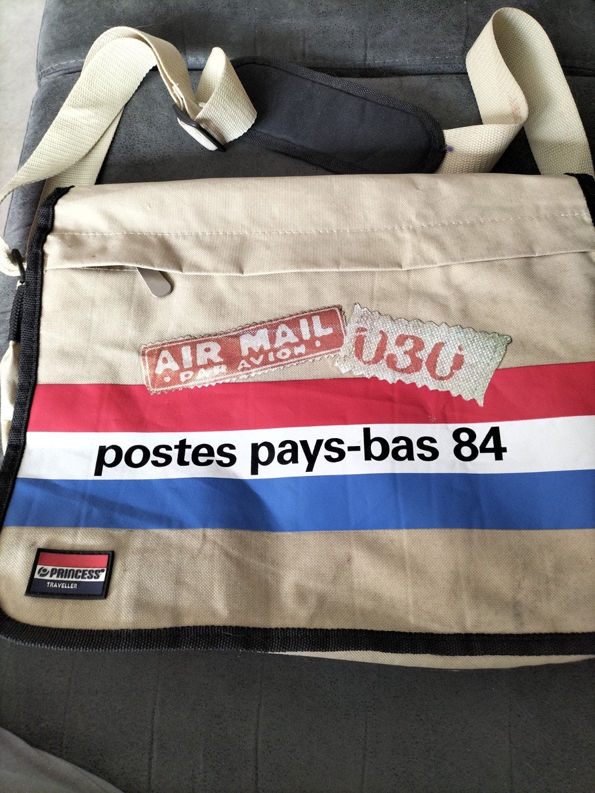 Leuke vintage posttas in zeer goede staat, Sieraden, Tassen en Uiterlijk, Tassen | Schoudertassen, Ophalen of Verzenden, Zo goed als nieuw