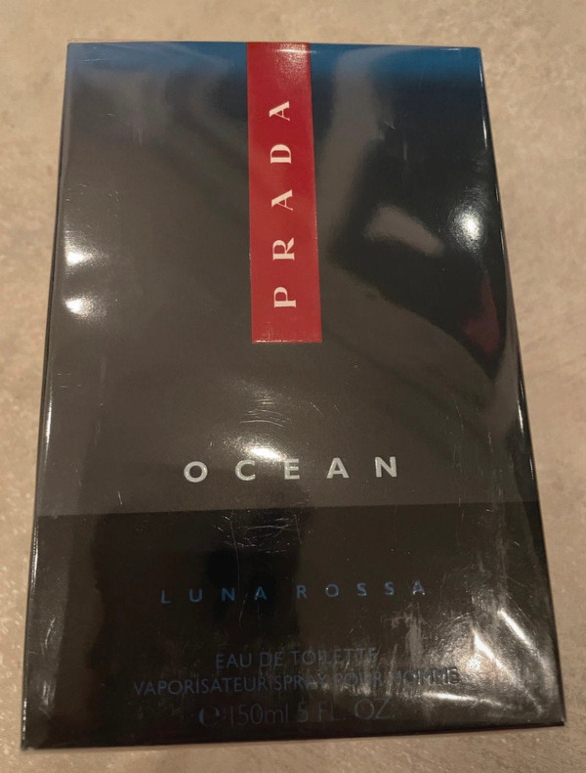 Prada Luna rossa ocean 150ml eau de toilette nieuw, Ophalen of Verzenden, Nieuw