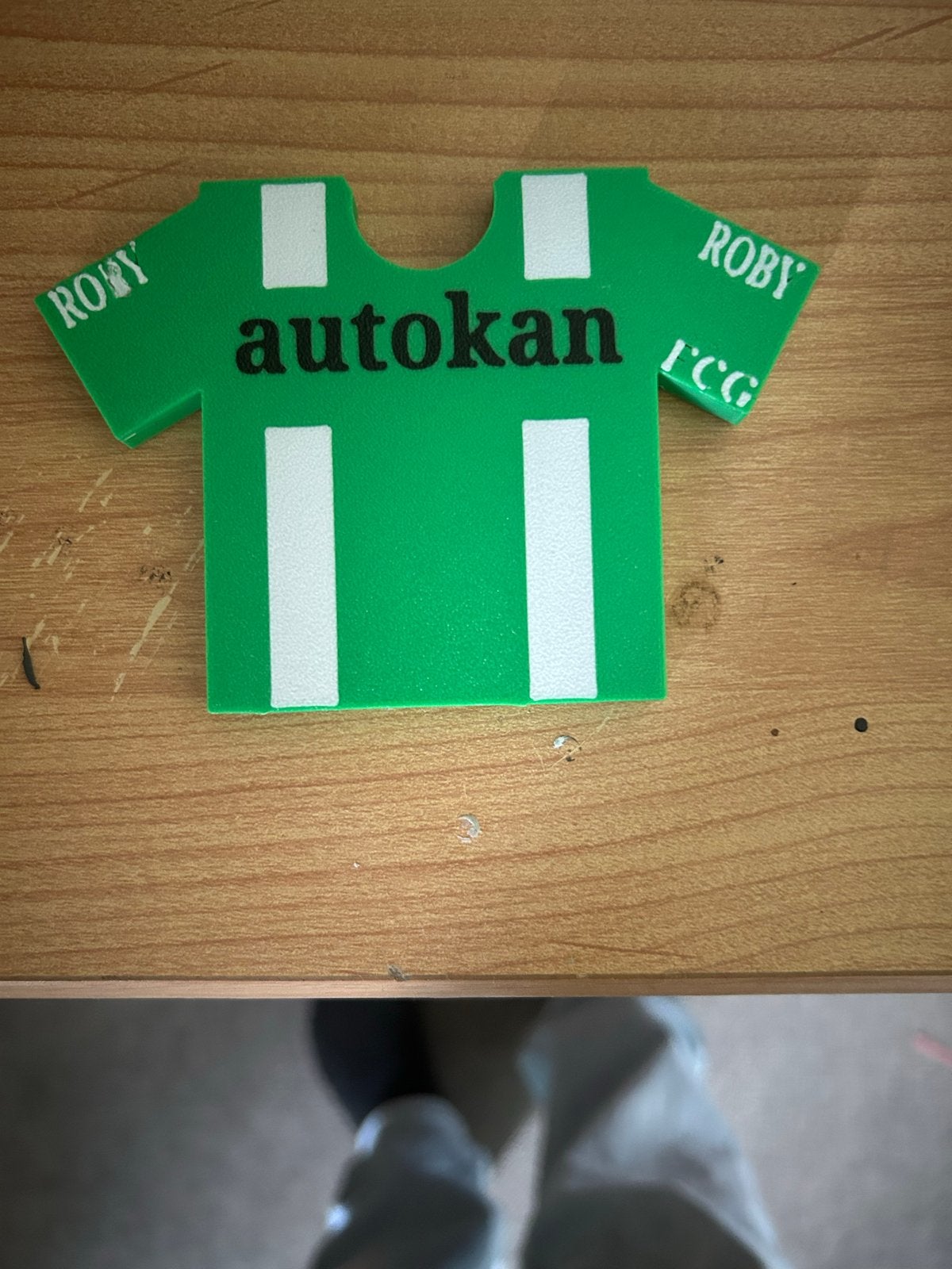 FC Groningen shirt 3D geprint - Uniek verzamelobject, Ophalen of Verzenden, Nieuw