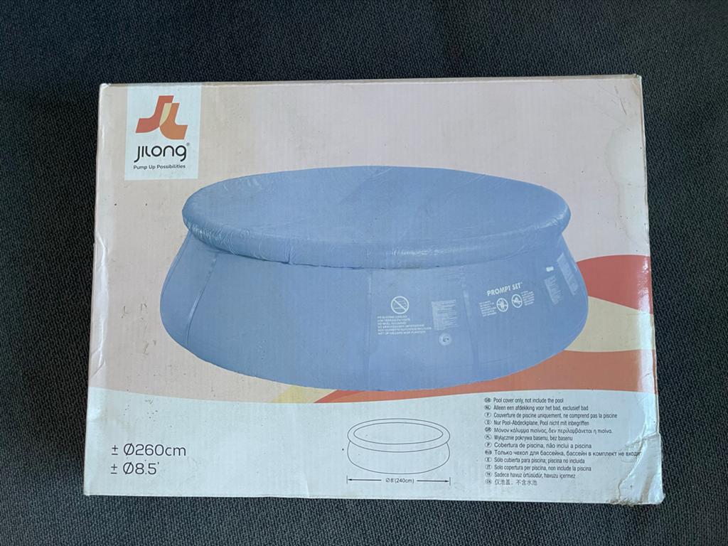 Nieuw afdekzeil voor zwembad Ø260cm Jilong Prompt Set, Ophalen, Nieuw, Afdekzeil