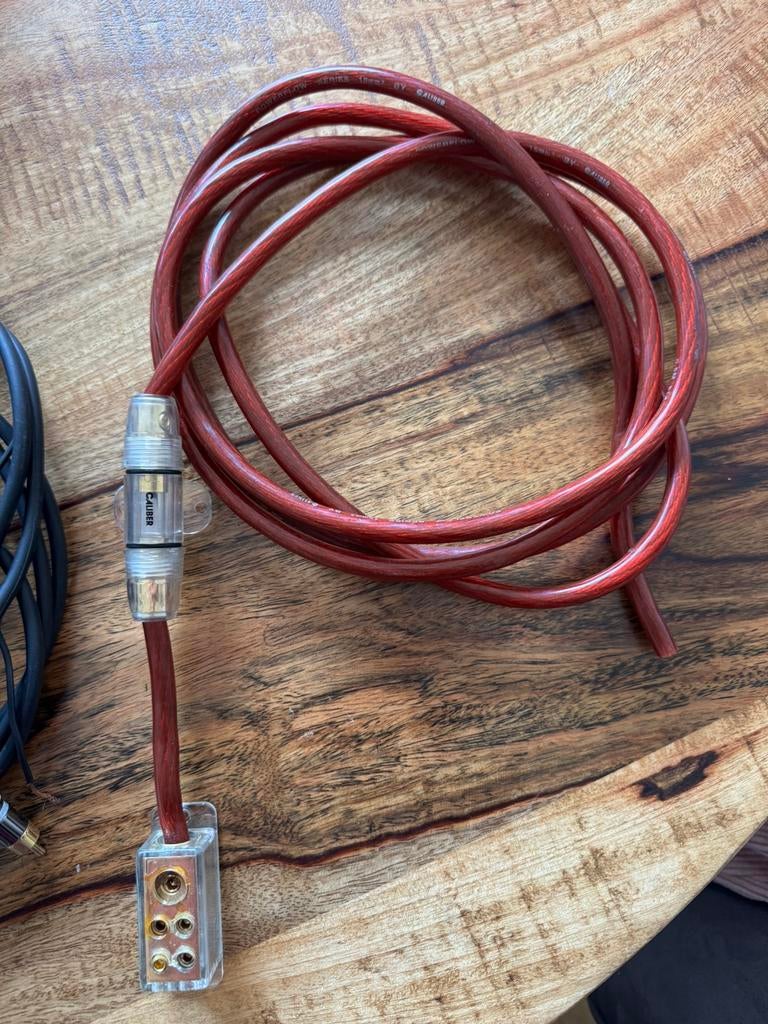 Bekabeling auto HiFi diverse Caliber Ground zero, Auto diversen, Autoradio's, Ophalen of Verzenden, Gebruikt
