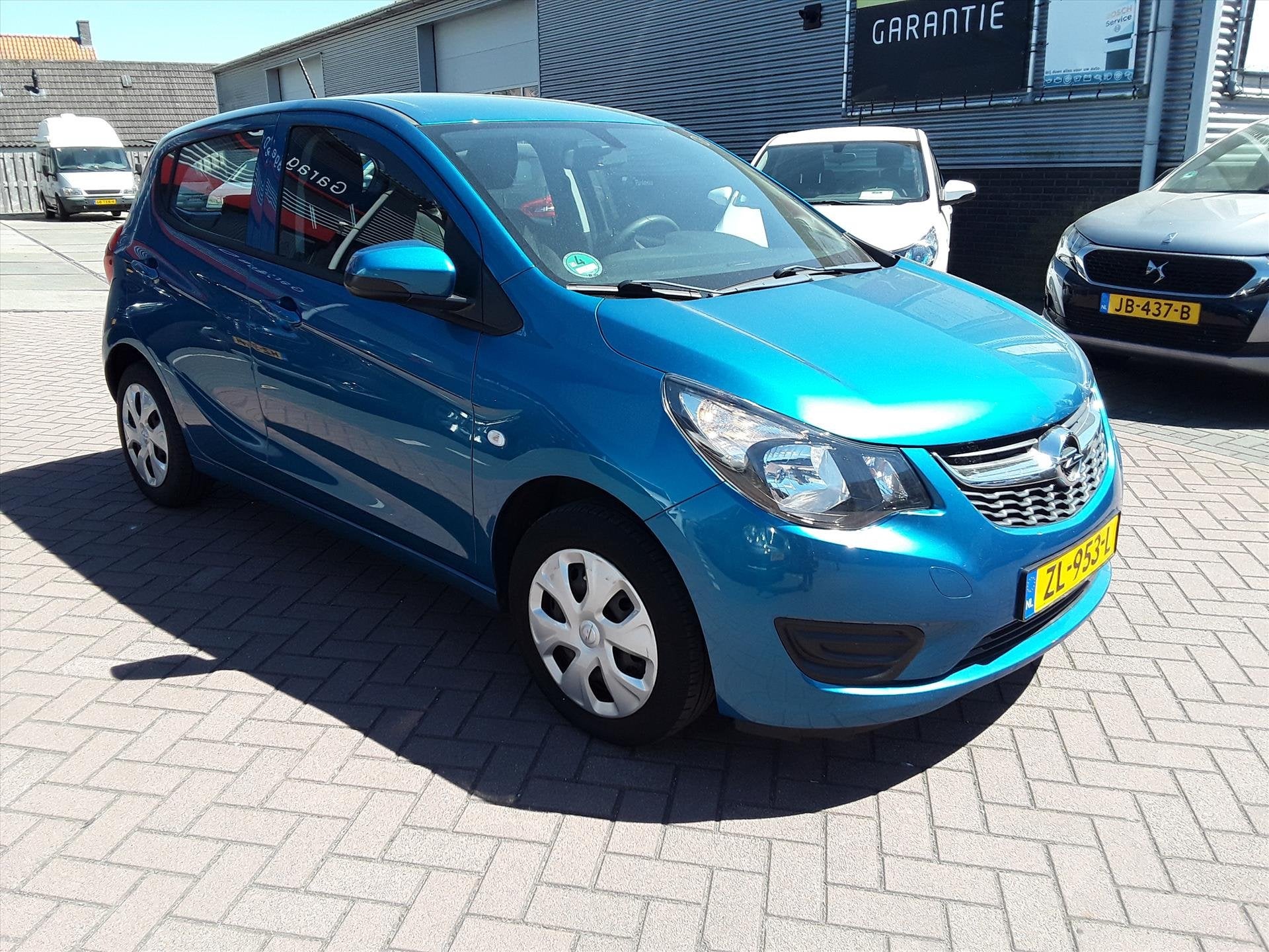 Opel Karl 1.0 Start/Stop 75pk 120 Jaar Edition, Gebruikt, Euro 6, Blauw, Origineel Nederlands