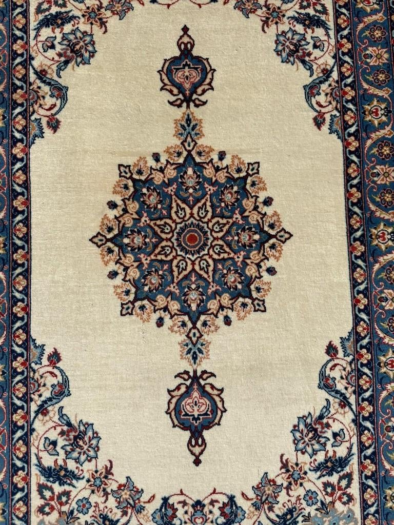 Isfahan Antiek Perzisch Tapijt ( Antique Carpet) 105 x 69 cm, Wol, Zo goed als nieuw, NA, NA