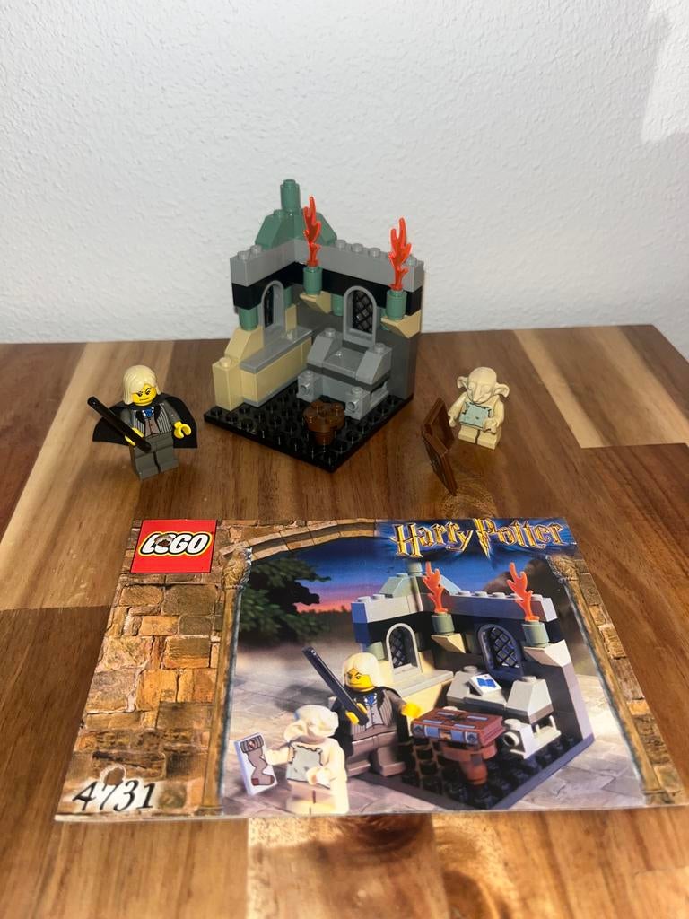LEGO Harry Potter Set 4731 – Dobby’s Release, Lego, Harry Potter, Ophalen of Verzenden, Zo goed als nieuw