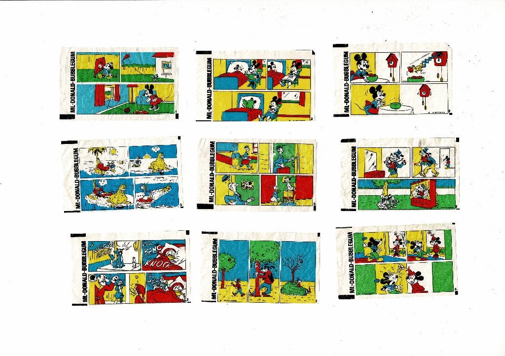 Maple Leaf Donald Duck kauwgomplaatjes GEVRAAGD, Ophalen of Verzenden, Gelezen, Plaatjesalbum