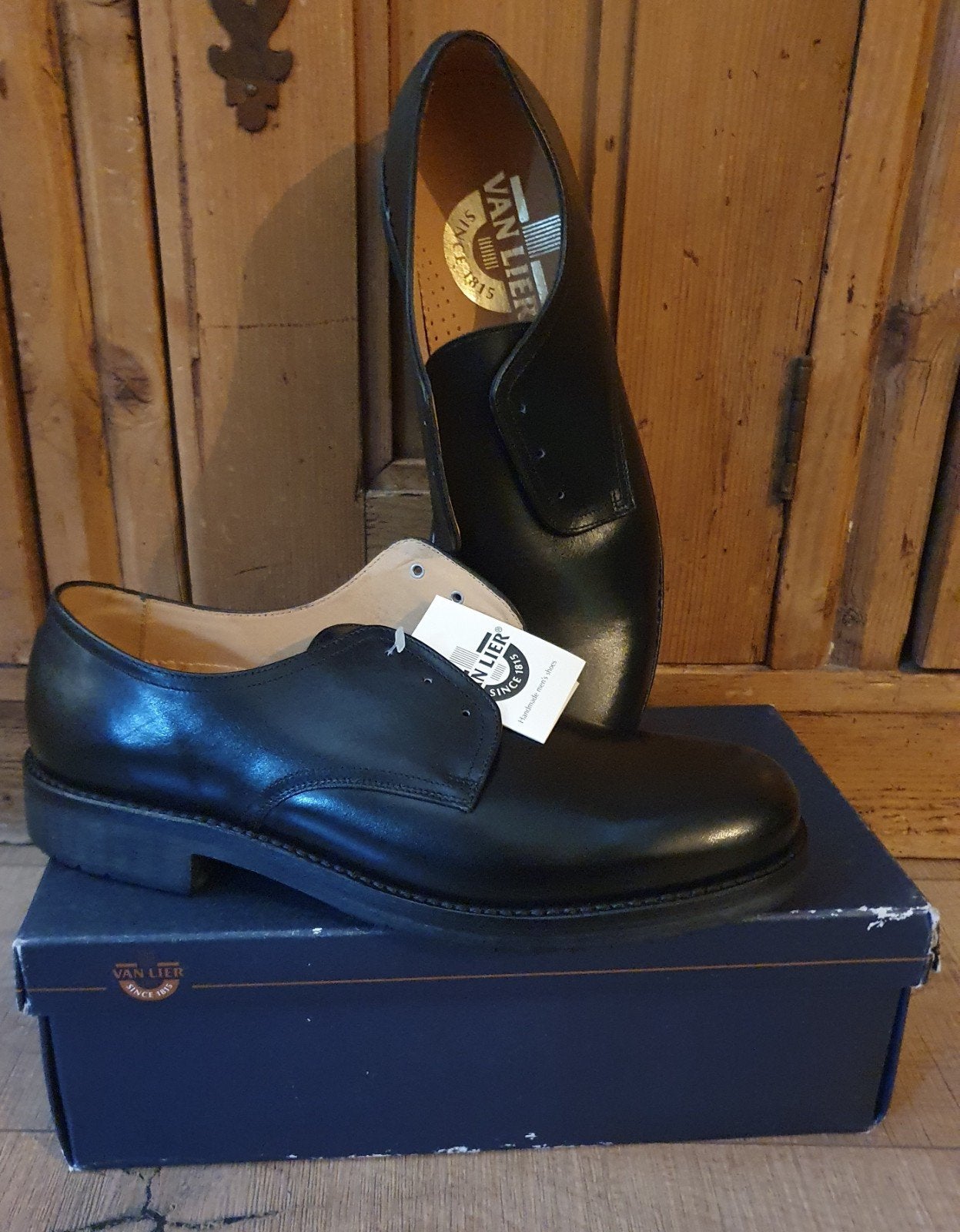 Van Lier heren schoenen leer nieuw, Kleding | Heren, Schoenen, Ophalen, Nieuw, Zwart