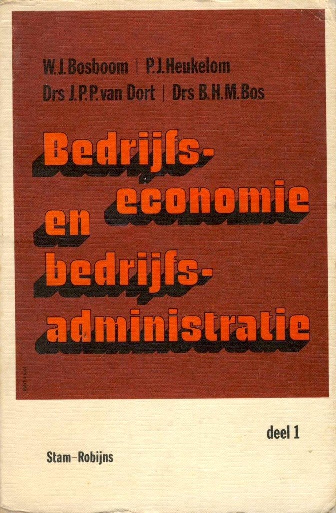 Bedrijfseconomie en bedrijfsadministratie deel 1 + 2, Boeken, Gelezen, Bosboom, Heukelom en Bos, Ophalen of Verzenden, MBO