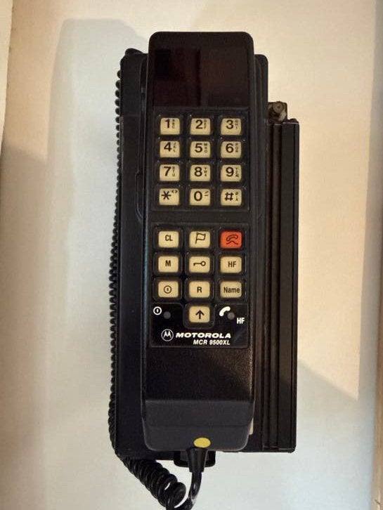 Vintage Motorola MCR 9900XL Autotelefoon, Ophalen, Gebruikt