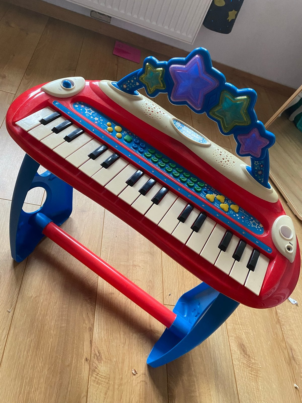Muzikaal speelgoed keyboard met licht en geluid, Ophalen, Gebruikt, Overige typen, Met licht