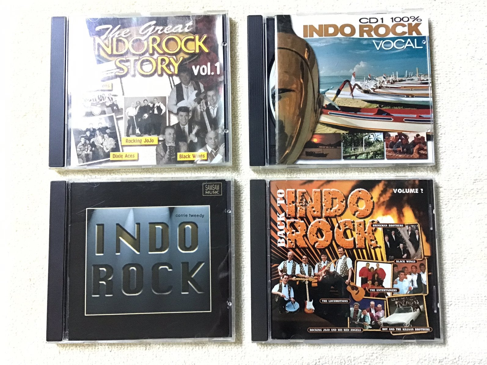 IndoRock Cd's, Ophalen, Zo goed als nieuw, Poprock