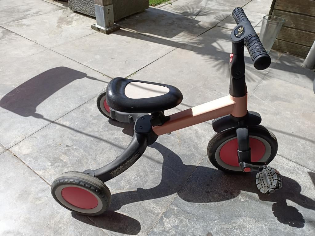 Billy 3-in-1 Loopfiets/Driewieler Roze, Fietsen en Brommers, Ophalen, Gebruikt, Billy