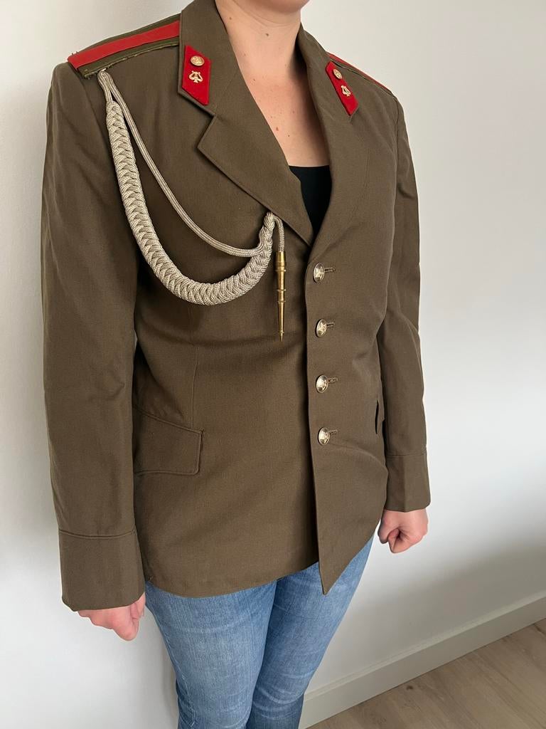 Compleet Russisch Gala Uniform - Jas, Broek, Pet, Koppel, Ophalen of Verzenden, Landmacht, Overige gebieden, Kleding of Schoenen