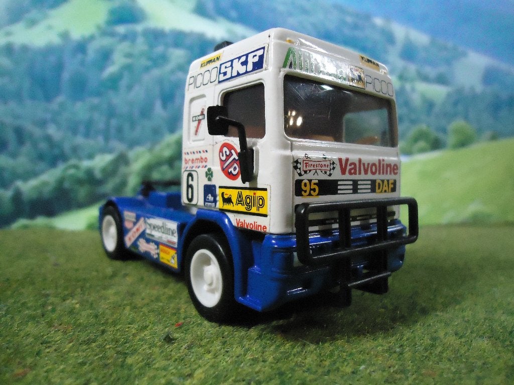 1/55 DAF 95 race-truck - Siku 2581, Hobby en Vrije tijd, Modelauto's | 1:50, Ophalen of Verzenden, Gebruikt, Bus of Vrachtwagen