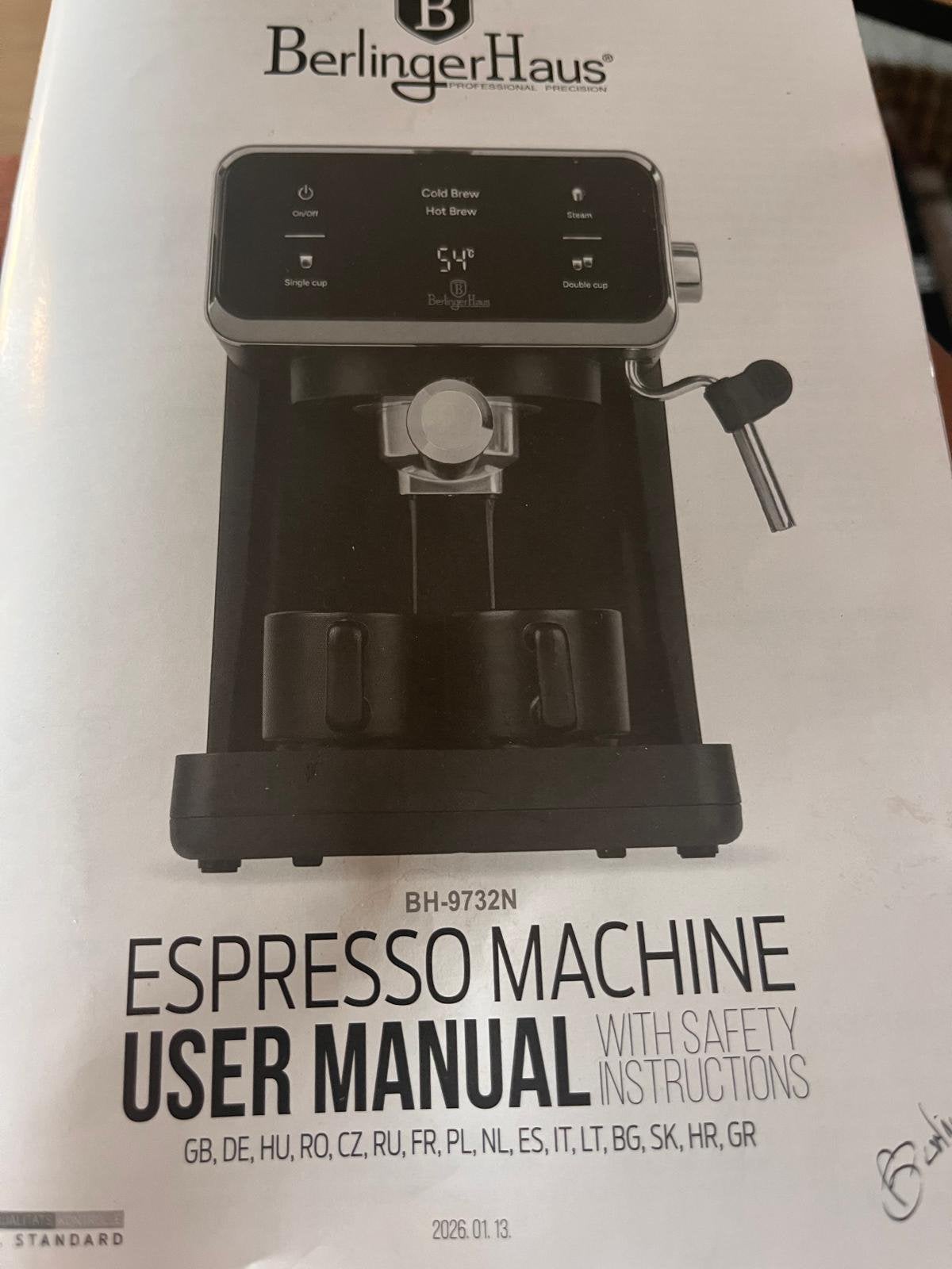 Espressomachine ook voor koffiecups en filterkoffie