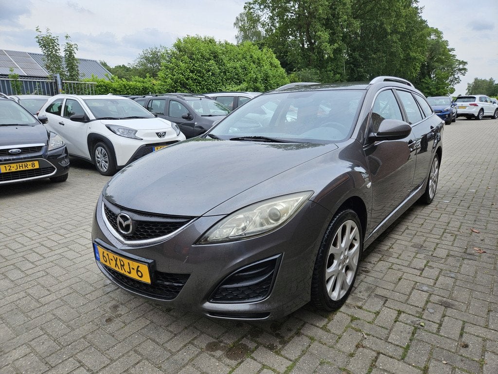 Mazda 6 Sportbreak 1.8 Business (koppeling defect), Voorwielaandrijving, Euro 5, Gebruikt, Zwart