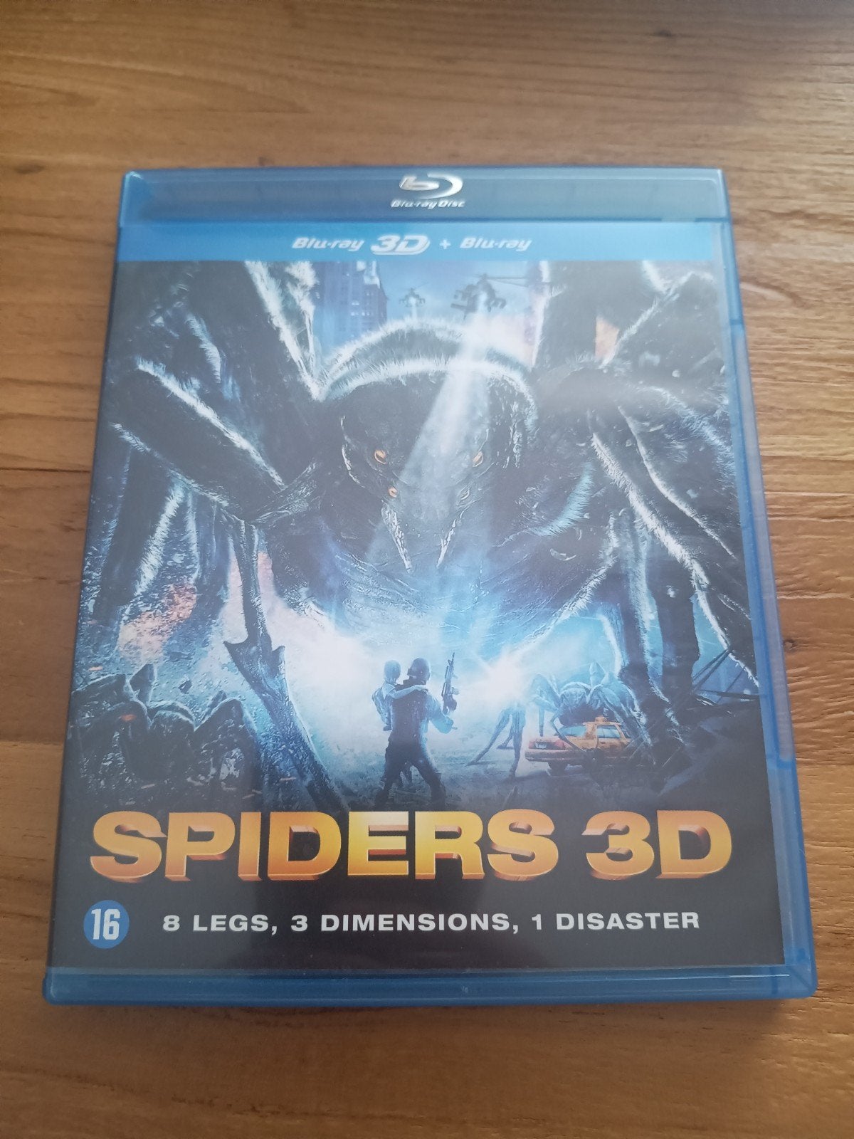 Spiders 3D - Blu-ray 3D + 2D, Ophalen of Verzenden, Zo goed als nieuw