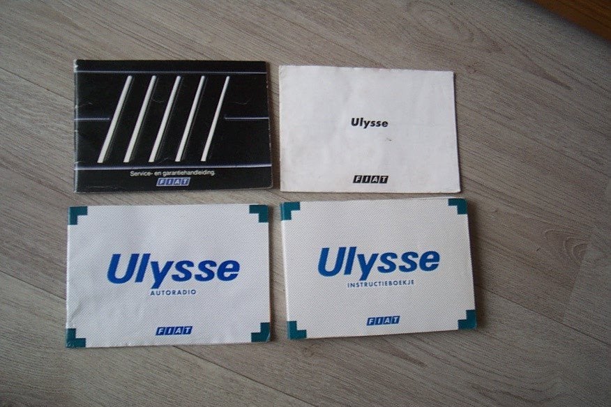 Gebruikershandleiding+div  FIAT ULYSSE  1994/2002, Ophalen of Verzenden