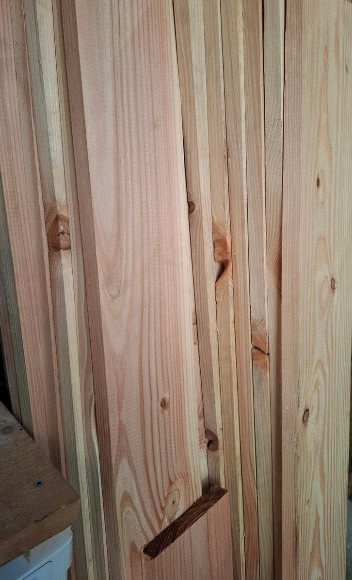 Nieuwe Douglas planken, Doe-het-zelf en Verbouw, Ophalen, 25 tot 50 mm, Nieuw, Plank