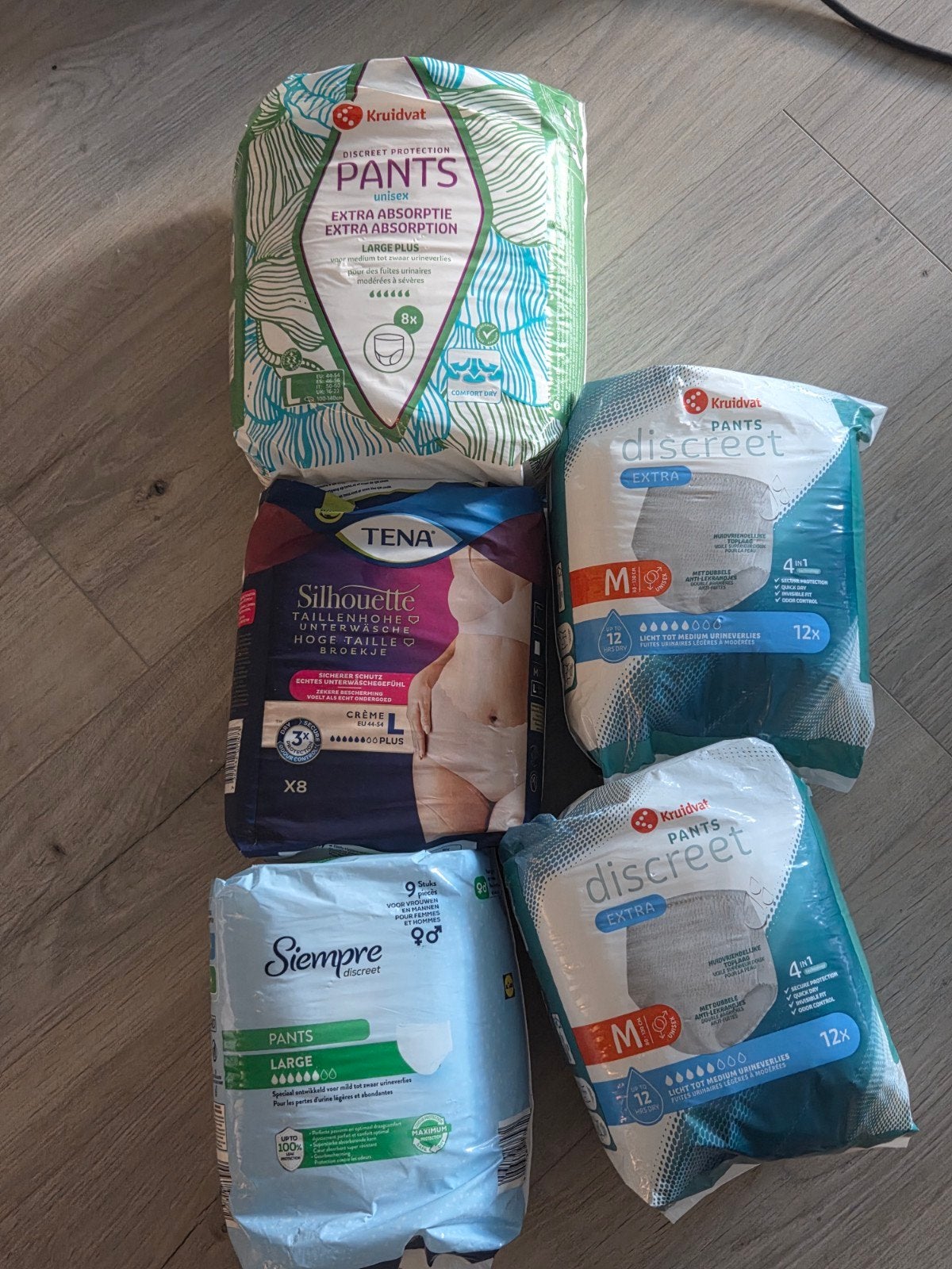 Incontinentiebroekjes: Kruidvat, Tena, Siempre, Ophalen of Verzenden, Nieuw