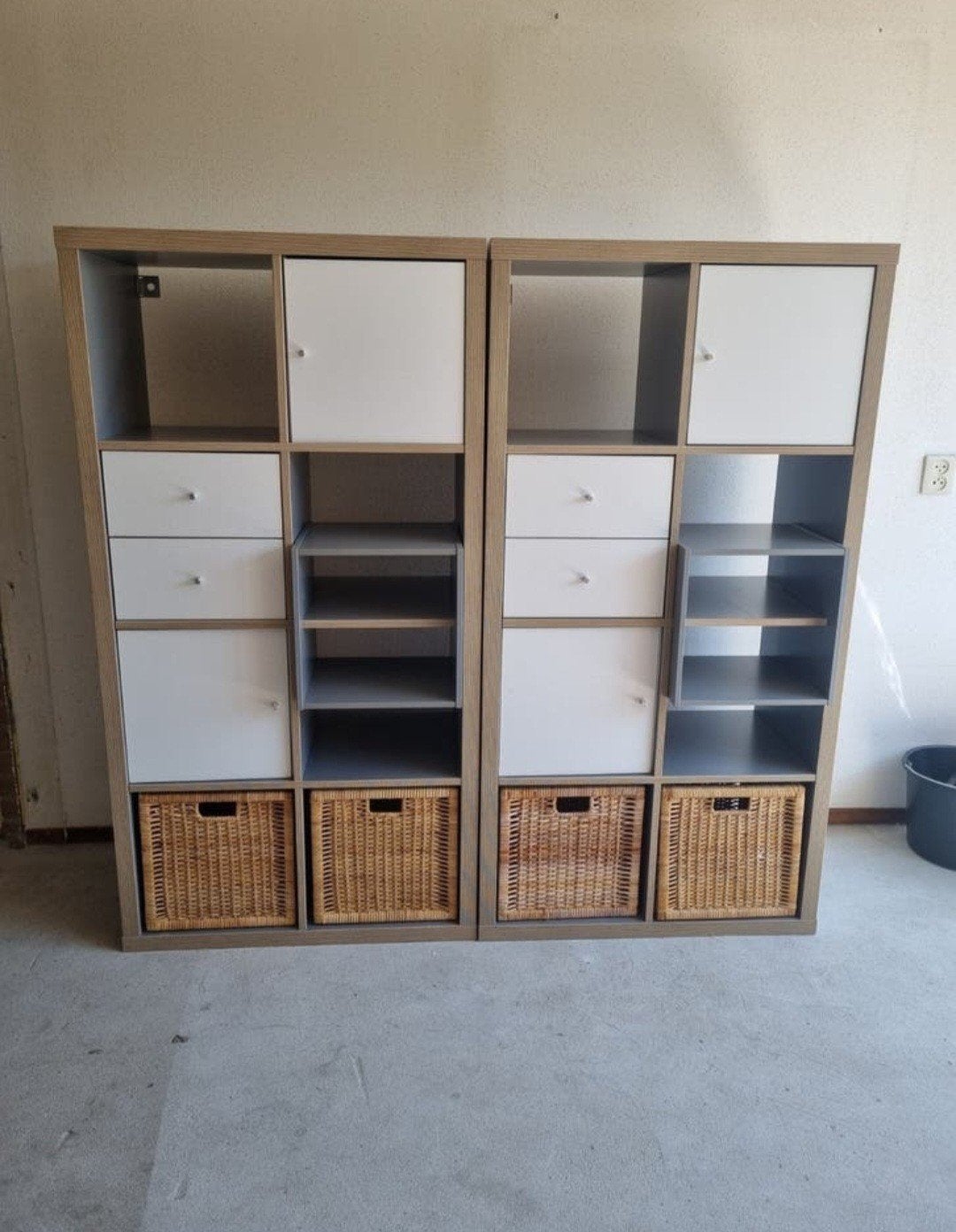 2x IKEA vakjeskasten met toebehoren - 39,5x76,5x146,5 cm, Ophalen, Gebruikt