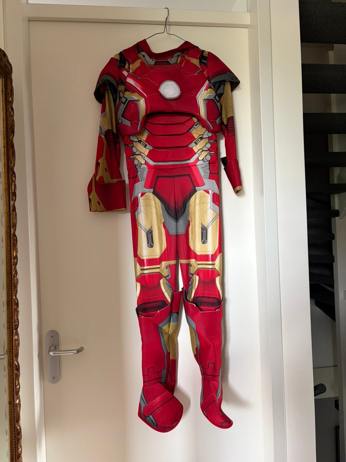 Iron man van marvel verkleedpak, Ophalen of Verzenden, Zo goed als nieuw, Jongen of Meisje