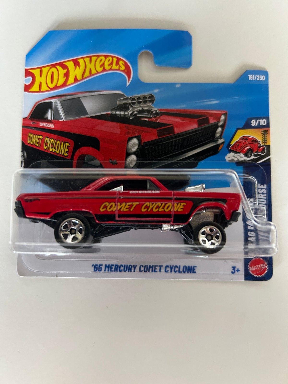 Hot Wheels '65 Mercury Comet Cyclone - Rood, Ophalen of Verzenden, Nieuw, Auto