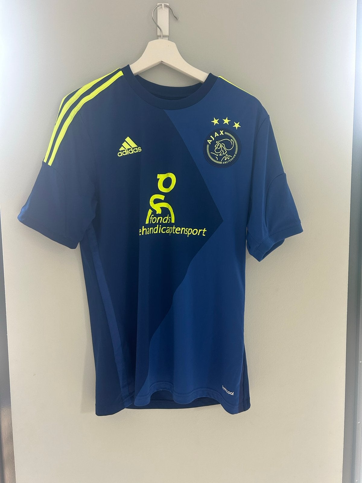 Ajax uitshirt 2014/2015 - Maat M, Ophalen of Verzenden, Zo goed als nieuw, Voetbal, Maat 48/50 (M)