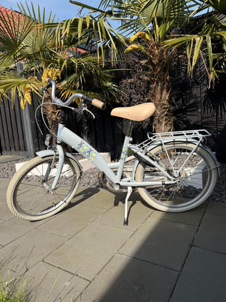 Bike fun lots of love fiets 20 inch, Fietsen en Brommers, Fietsen | Meisjes, Ophalen, Terugtraprem, Gebruikt, Handrem
