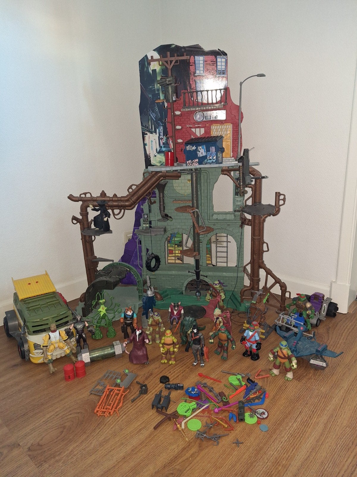 teenage mutant hero ninja turtles schuilplaats, Ophalen of Verzenden, Gebruikt