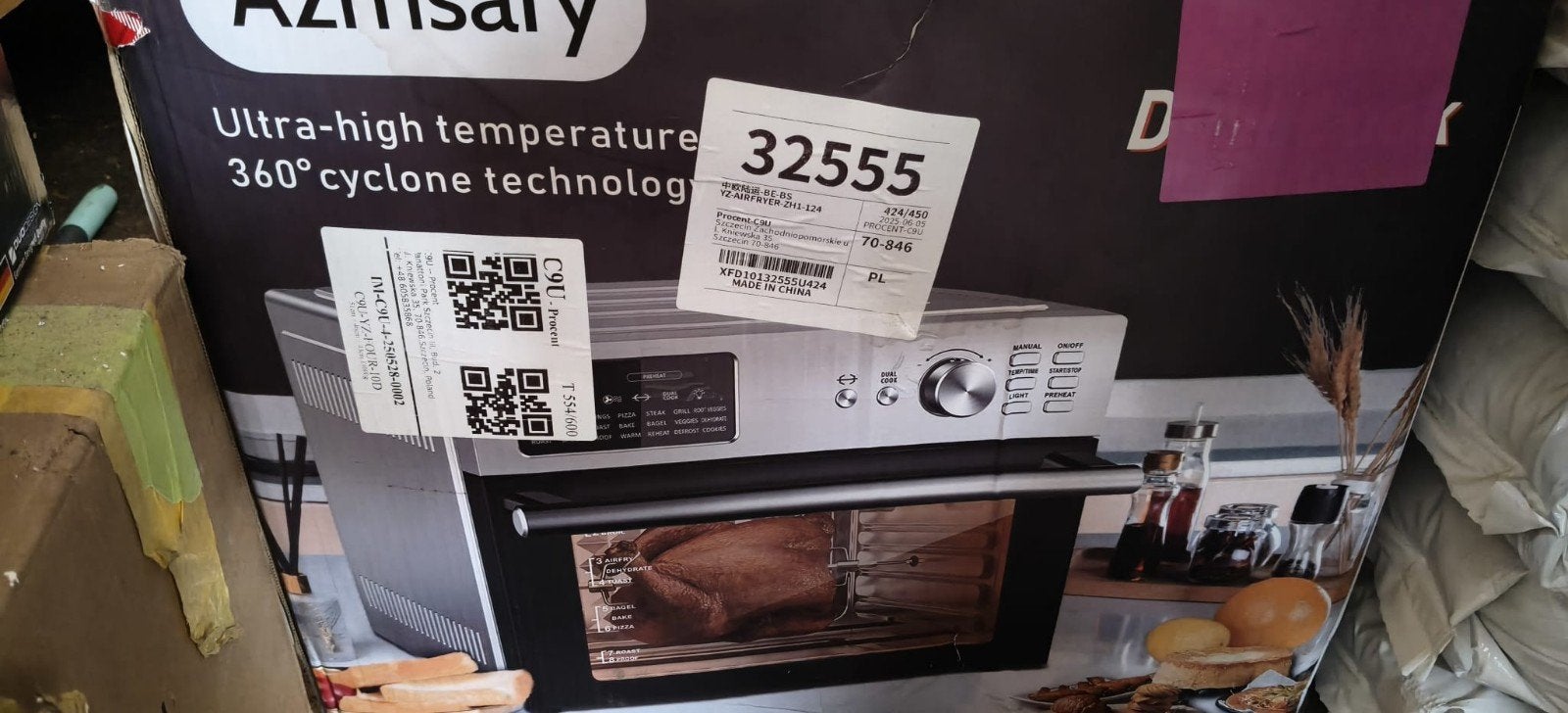 Azmisary Mini Oven - Nieuw in doos, Witgoed en Apparatuur, Ophalen, Minder dan 45 cm, Overige merken, Hete lucht