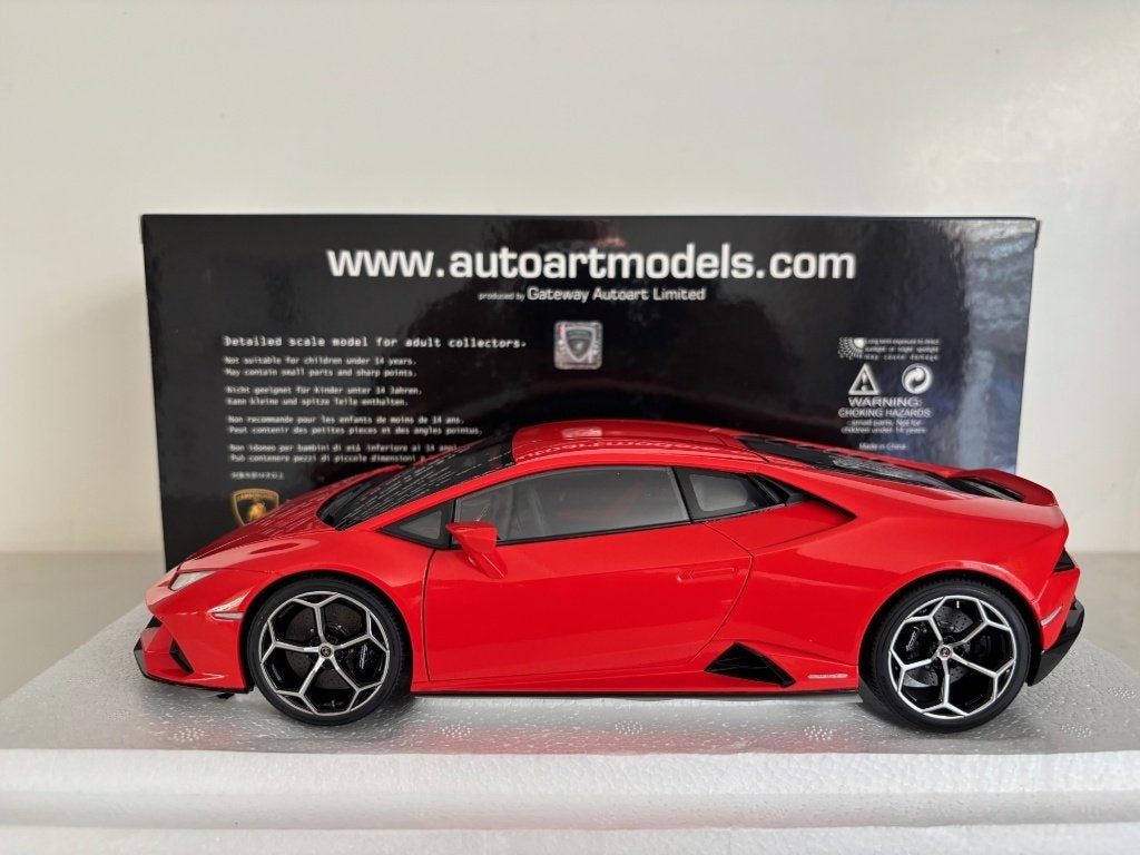 Lamborghini Huracan Evo 2019 1:18 (nieuw), Verzenden, Nieuw, Auto, Autoart