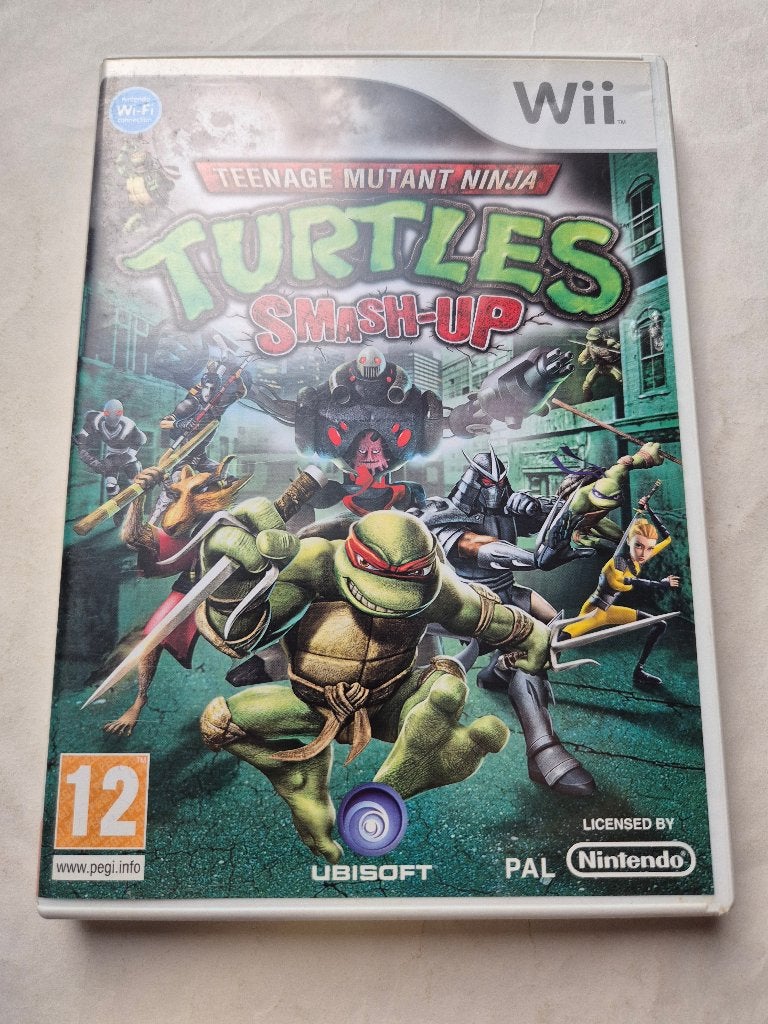 Teenage Mutant Nina Turtles: Smash-Up - Nintendo Wii, Spelcomputers en Games, Games | Nintendo Wii, Vechten, Ophalen of Verzenden