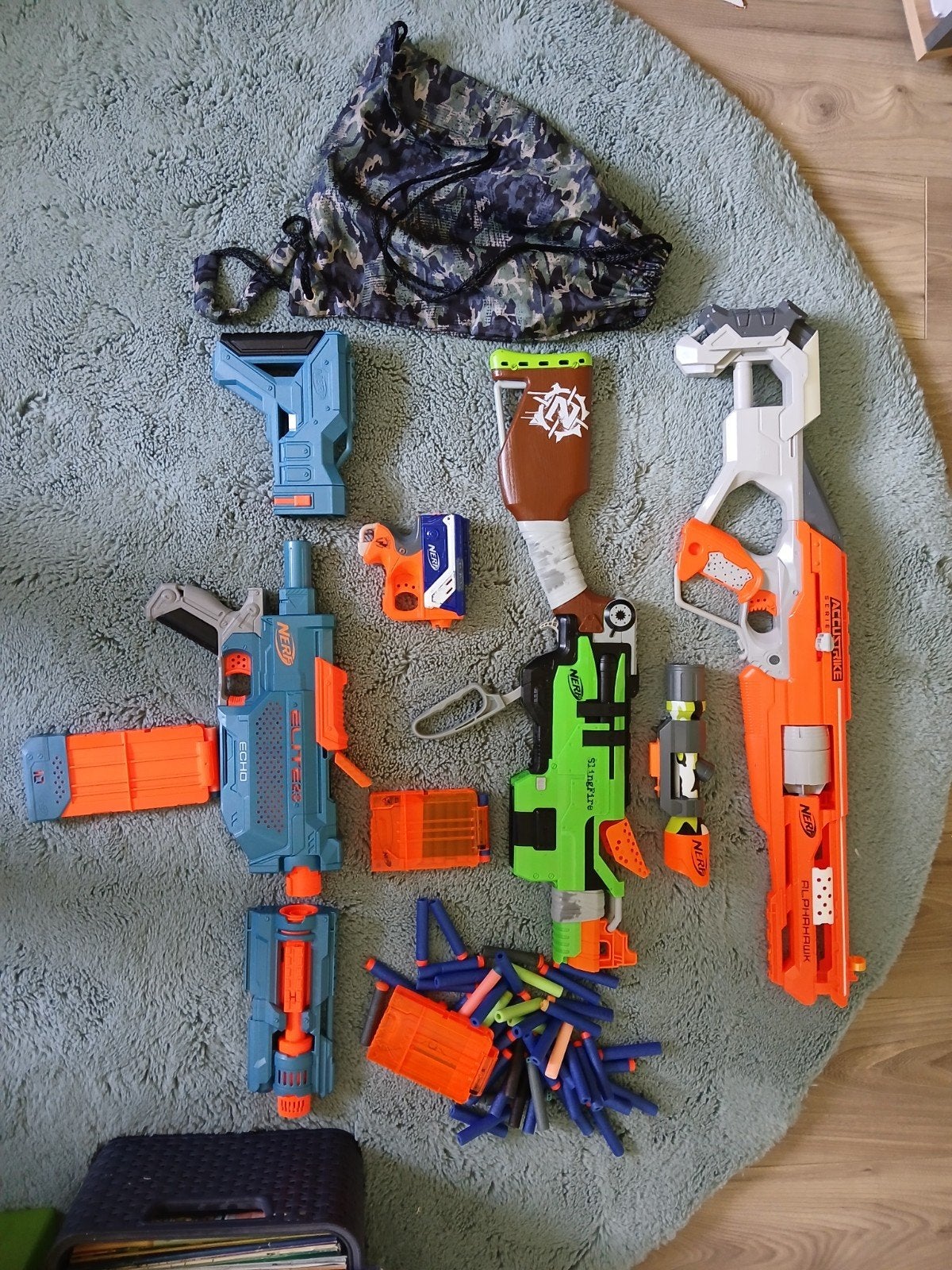 nerfs, Ophalen, Nieuw