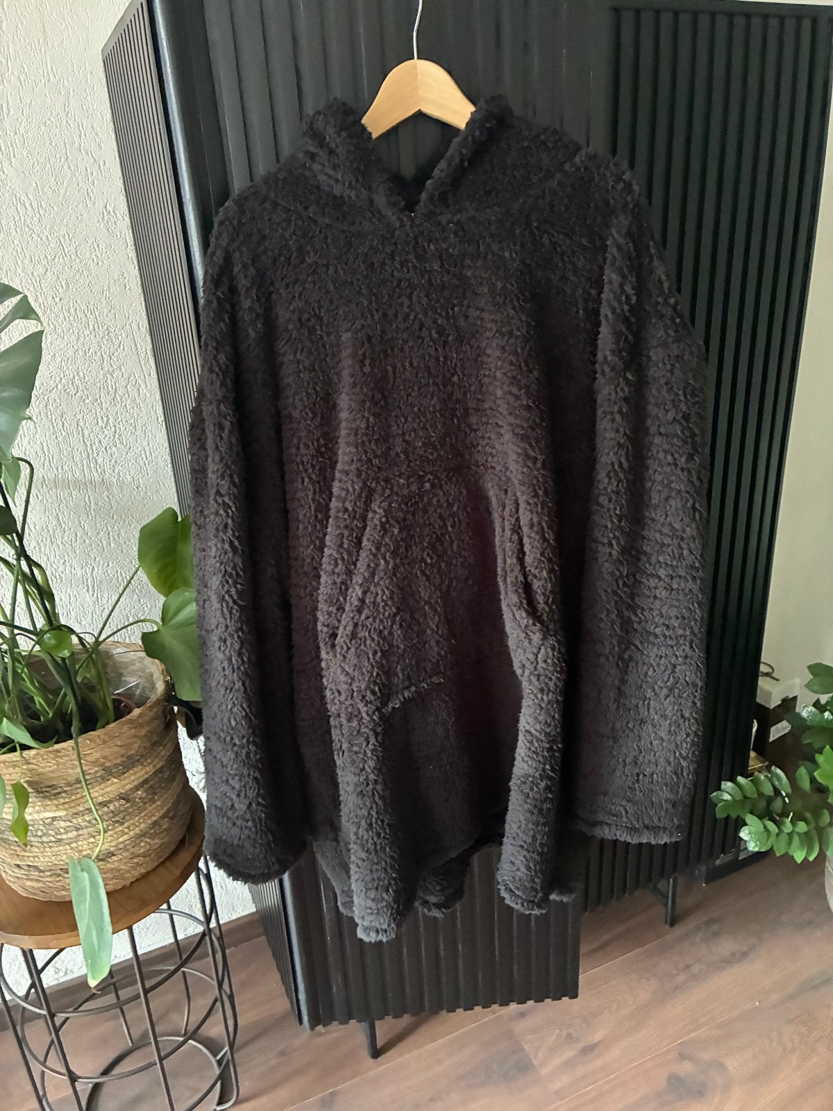 RUMAG Zwarte oversized hoodie met zakken - Nieuw, Ophalen, Nieuw, Zwart