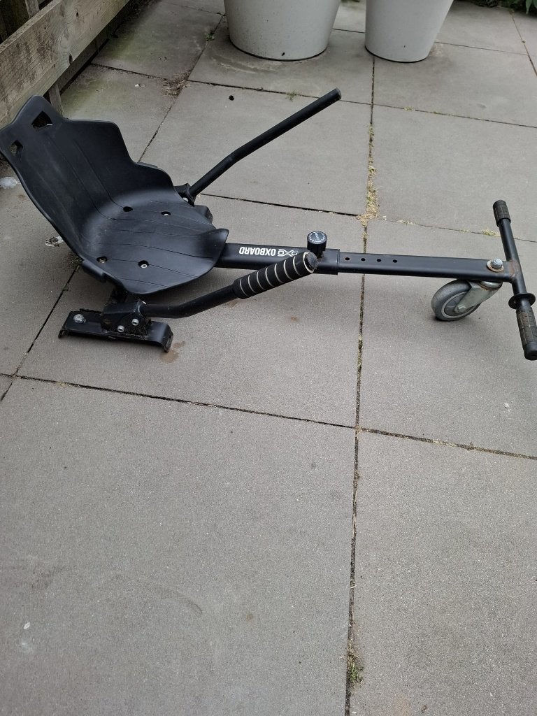 Hoverboard zitje, Ophalen, Gebruikt