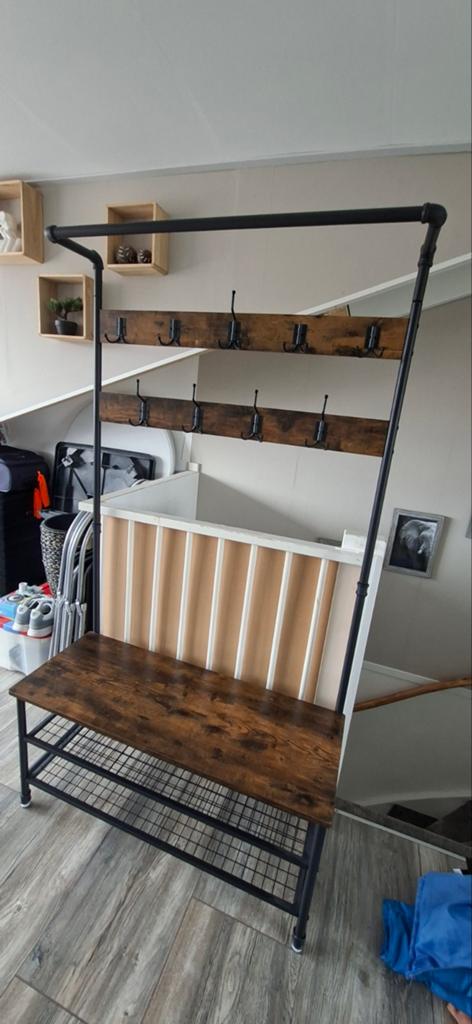Mooie garderobe, Huis en Inrichting, Woonaccessoires | Kapstokken, Wandkapstok, Ophalen of Verzenden, Zo goed als nieuw, Minder dan 100 cm
