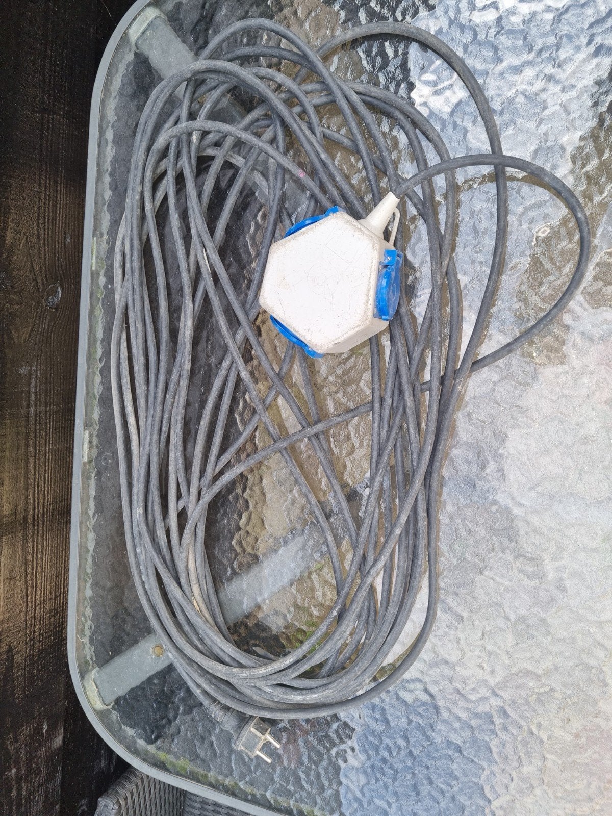 verlengsnoer met 20 meter snoer, Ophalen of Verzenden, Kabel of Snoer