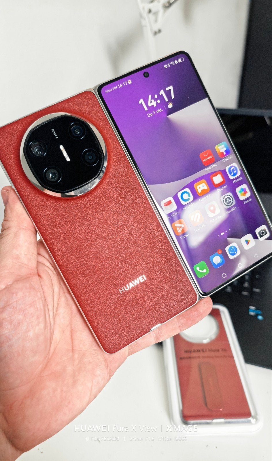 Huawei Mate X6 512GB Nebula Red A Grade, Ophalen of Verzenden, Rood