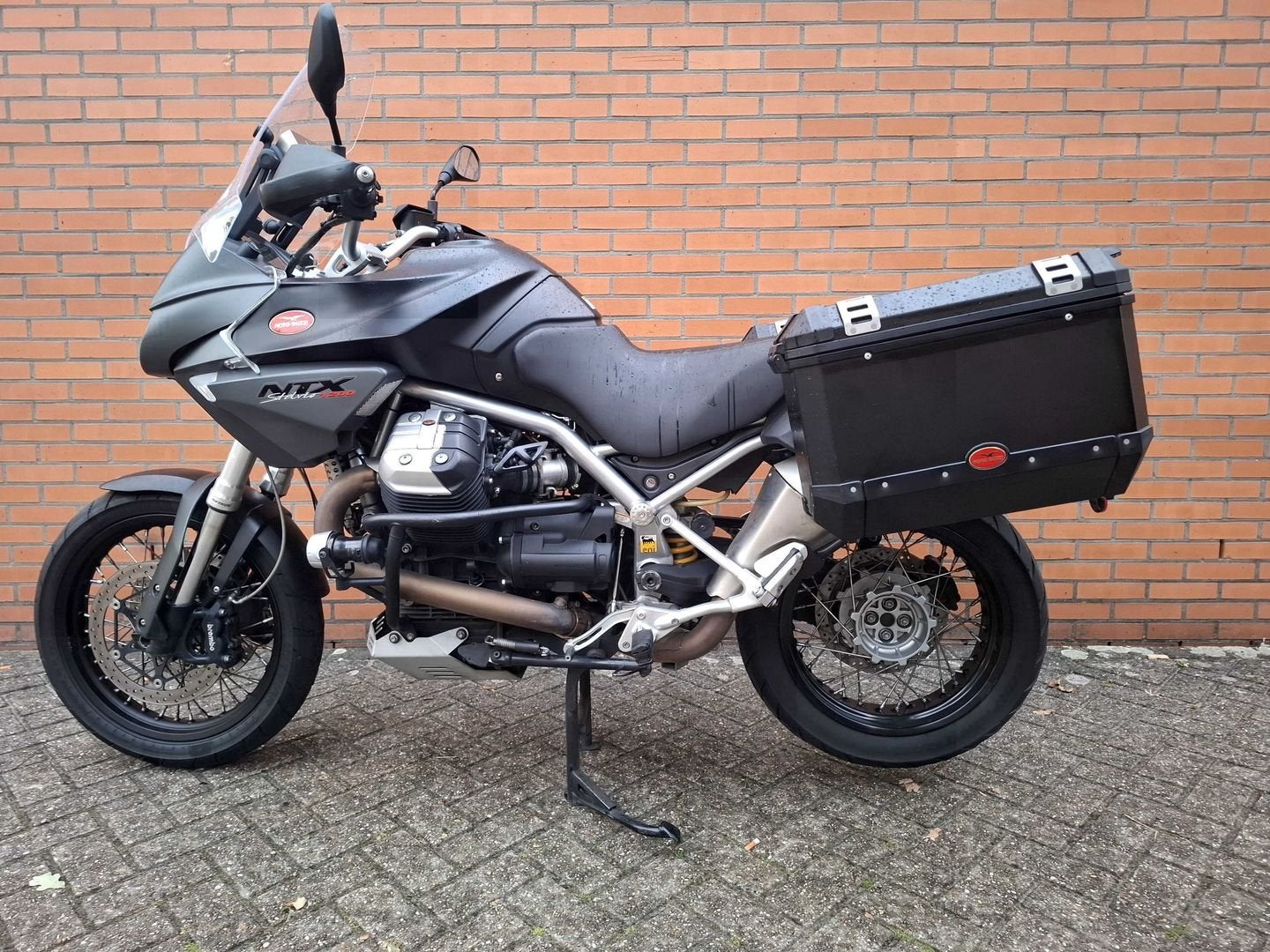 MOTO GUZZI STELVIO 1200 8V NTX (bj 2012) onderhoud, garantie, Motoren, Motoren | Moto Guzzi, 2 cilinders, Motorrijbewijs A, Bedrijf